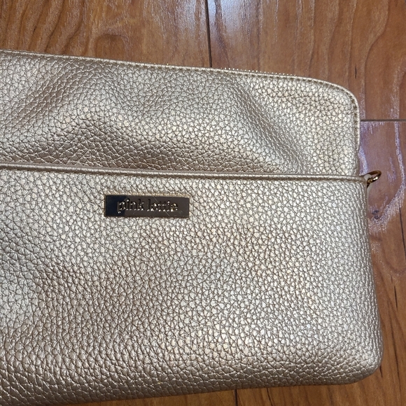 Jeanne Pink Lottie Gold wristlet - Picture 3 of 5